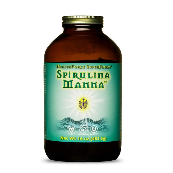 HEALTHFORCE SUPERFOODS Spirulina Manna - 16 oz Powder