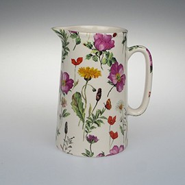 Meadow Flowers 2 Pint jug by Heron Cross Pottery.
