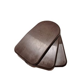 BML 5mm Heel Lifts, 3pk (Boys, Brown [Soft])