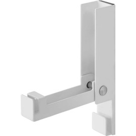 Yamazaki 5742 Wind Chime & Shimenawa Holder, White, Approx. W2.4 x D 2.3 x H 4.3 inches (11 cm), Tower Tower Magnet, Easy Installation, Christmas Wreath Hanging, New Year Decoration