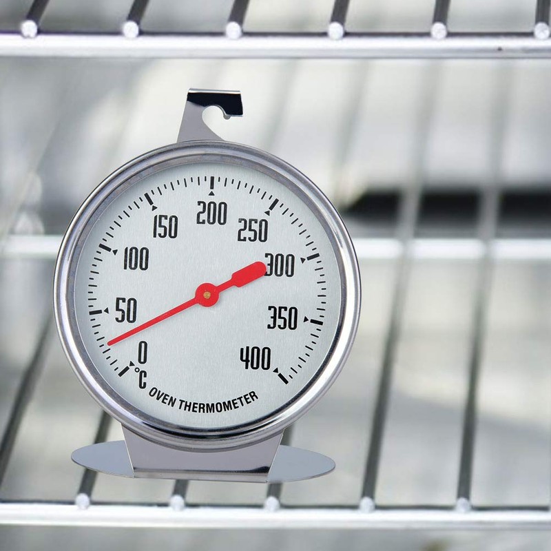 Oven Thermometers, Large Dial Stainless Steel Kitchen Baking Supplies for