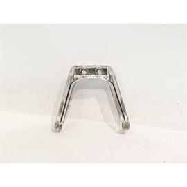 Eyeglasses Nose Pad Bridge Metal Inner Core U-Shaped Glasses Nose Pad Adjustable Saddle Bridge Silicone Nose Pad Eyewear Accessories Repair Kits(Silvery) ﻿