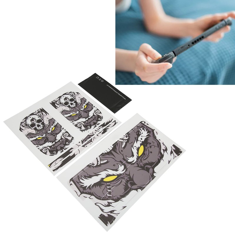 Game Console Sticker Cool Funny Scratch Resistance Dustproof Game Console