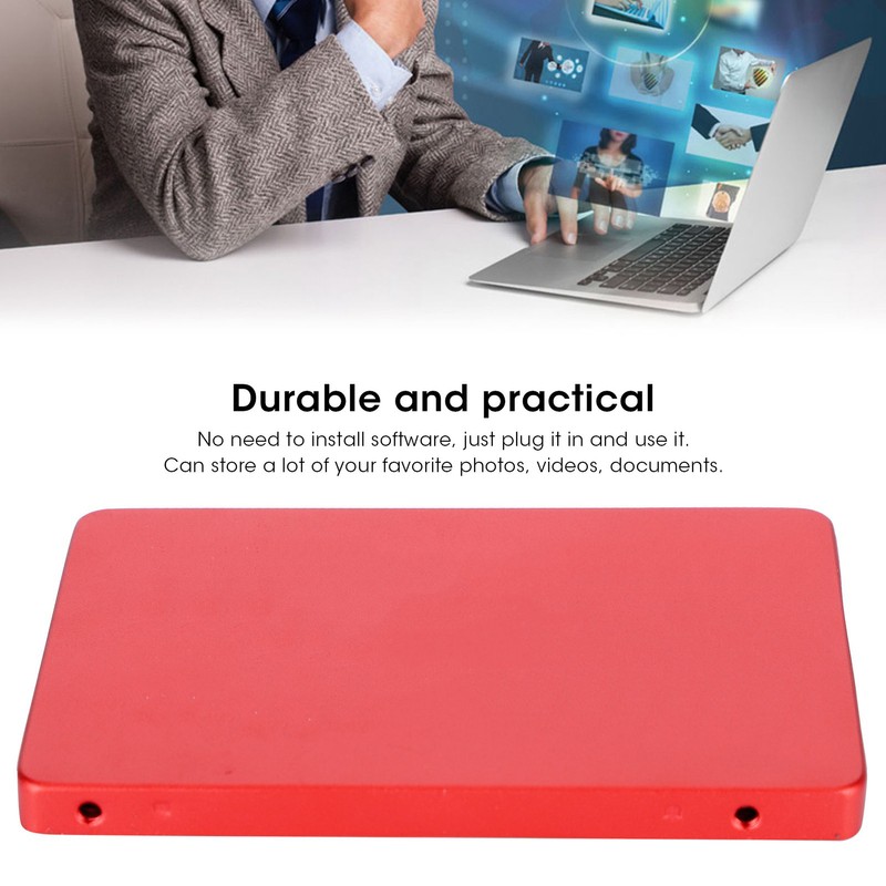 Solid State Hard Disk Red for Laptop Desktop Builtin SSD