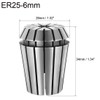 sourcing map ER25 Spring Collet 6mm Chuck for CNC Milling