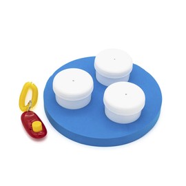 Sniffing Set for Dogs with Three Cans and Clicker, Sense of Smell, Dog Training