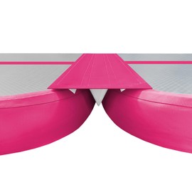 Sumery 3ft/6ft Air Mat Tumble Track Connector Tape for Inflatable Tumbling Gymnastic/Yoga/Camping White（NEW） (40) (Pink)