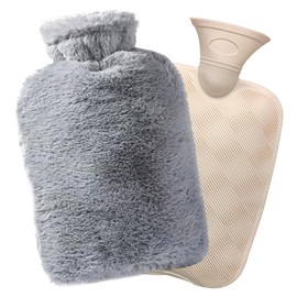 Hot Water Bottle, Water Filling Type, 3.3 fl oz (1 L) Large Capacity, Eco Hot Water Tank, Hot Water Dispenser, No Electricity Required, Soft, Warm Goods, Warm Goods, Foot Protection, Cold Protection,