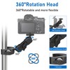 Upgrade Super Clamp with Dual Ball Head Magic Arm, Super