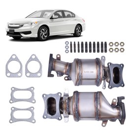 Farpida 674-145 674-146 Front & Rear Catalytic Converter with Bolts Gasket fits for Acura MDX RDX, RL,TL, TLX,TSX, ZDX 2009-2019 for Accord, Crosstour, Odyssey, Pilot, Ridgeline 2009-2019
