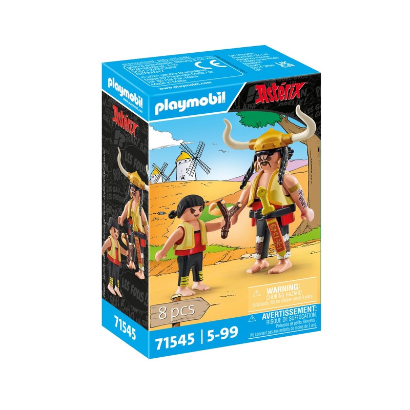 Playmobil 71545 Astérix: Sopalajo de Arriérez y Torrezno y Pepe