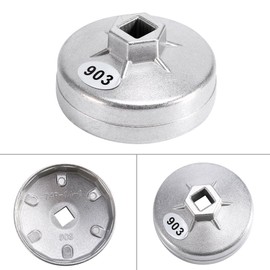 Ejoyous Oil Filter Wrench 74mm 14 Flute Oil Filter Wrench Socket Remover Tool 903 -Type Oil Filter Tool for Benz, for, for Sprinter, for, for Porsche, for, for Mazda and More