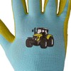 KALEAS Children's Garden Gloves, Work Gloves, Knitted Gloves with Latex