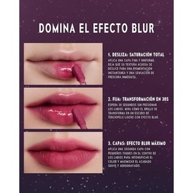 TIMEPHORIA Altera Tinte Labial Difuminador 001 Flux, Rojo Parduzco Acabado Brillante a Mate Suave, Difumina Líneas del Labio, Textura Aterciopelada...