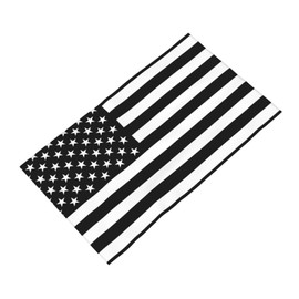 BMKJSSTR Black and White American Flag Hand Towel Set of 2 Soft Washcloth Face Towel for Bathroom Kitchen 28 * 14.5inch