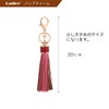 Rigral Women's Bag Charm Tassel Key Ring Keychain, gold