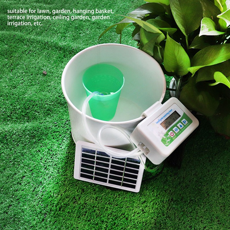 Solar Watering Device Solar Power Rainproof Auto Watering 850ml Per