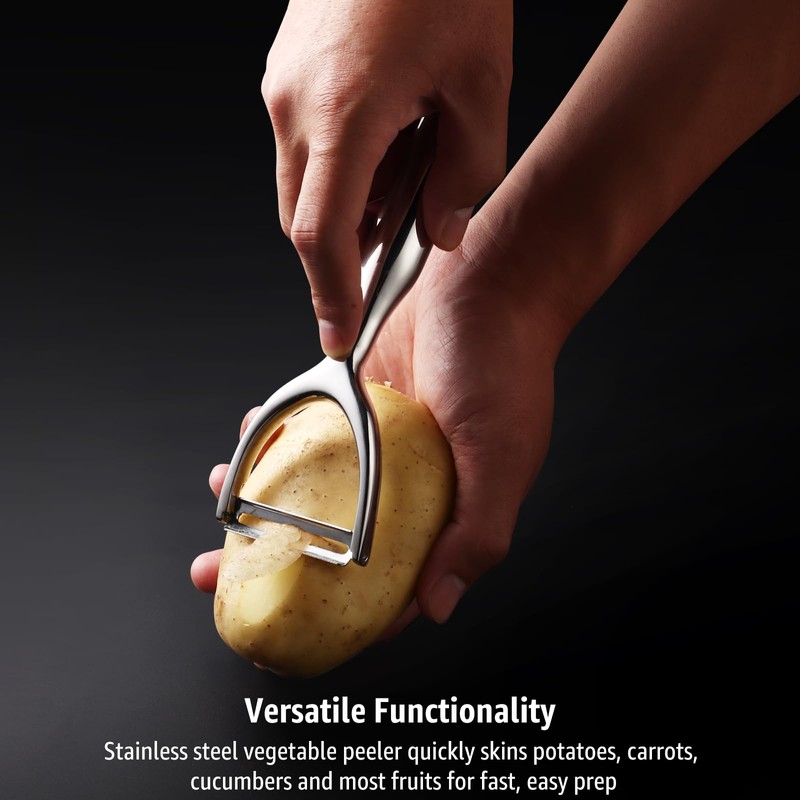 Yoofei Y-Shaped Stainless Steel Vegetable Peeler for Potato Carrot Cucumber