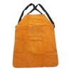 Welding Apron Leather Adjustable Strap Anti Splashing Flame Retardant for