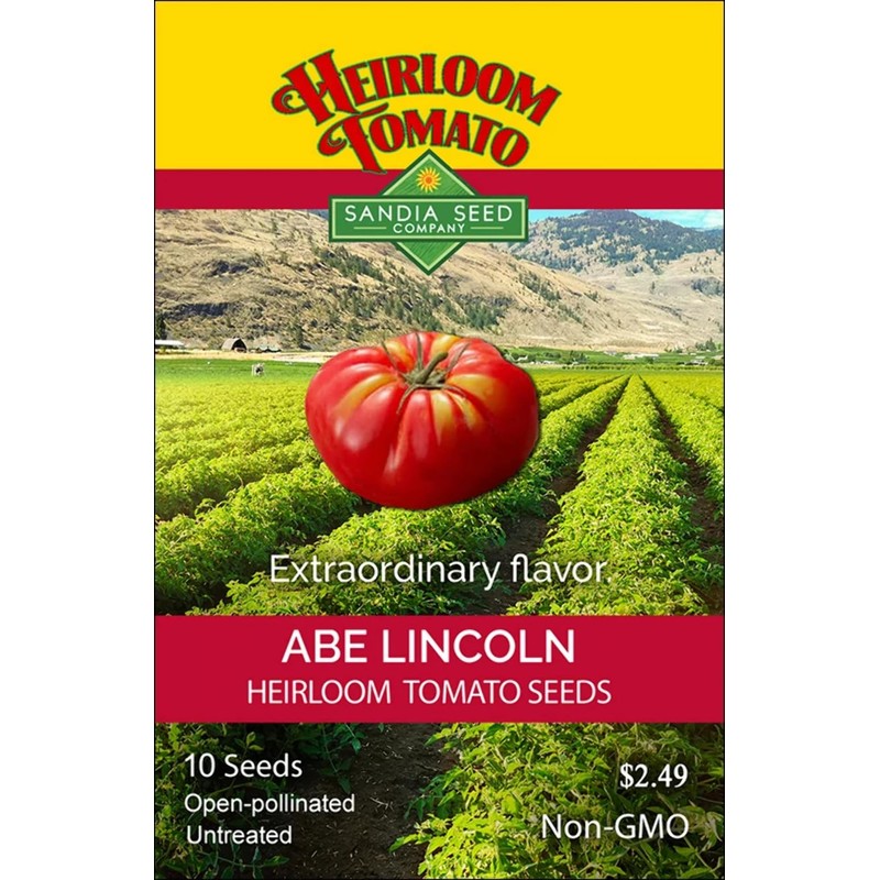 Abe Lincoln Heirloom Tomato - 10 Seeds -Non-GMO