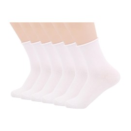 Kodal Copper Infused Dress Socks for Men Women Quarter – No Binding Comfort for Work, Anti Sweat & Odor Control, Moisture-Wicking, Casual & Everyday Wear (6-Pack)