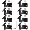 RealPlus Swivel Handrail Brackets Heavy Duty Adjustable Square Hand Rail