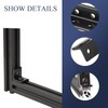 10pcs 4 Hole Inside Corner Bracket for 2040 Aluminum Extrusion