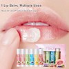 6 Pack Fruit Lip Balm Set - Vitamin E Enriched