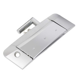 ECOTRIC Outside Door Handles Compatible with 2003-2009 Nissan 350Z Replacement for 80607-CD41D Exterior Outer Door Handles (Silver, Driver Side)