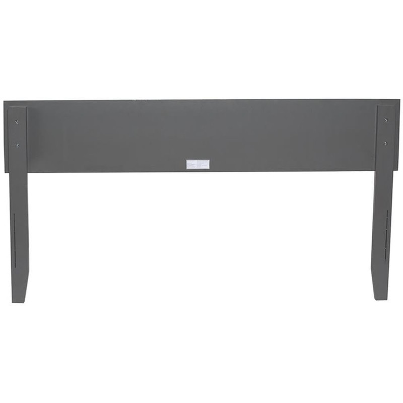 BOWERY HILL Adjustable Modern Solid Wood Panel Queen Headboard in