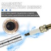 carleef 16mm+14mm Spark Plug Socket with 3/8" Ratchet Wrench,Magnetic Spark