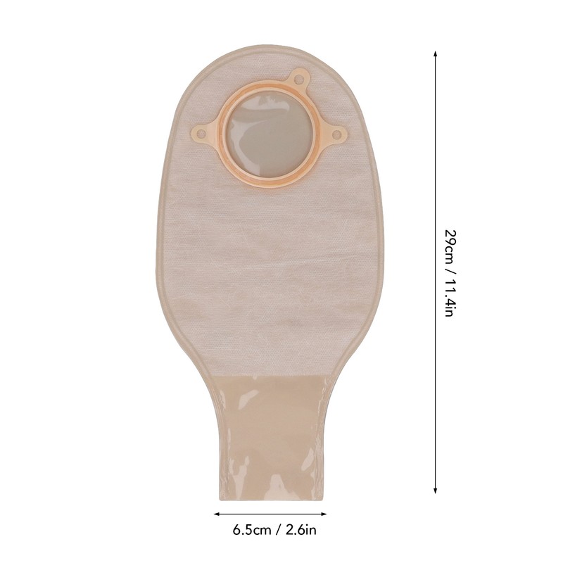 Colostomy Bag Nonwoven ABS Leak Proof Portable Ostomy Pouch for