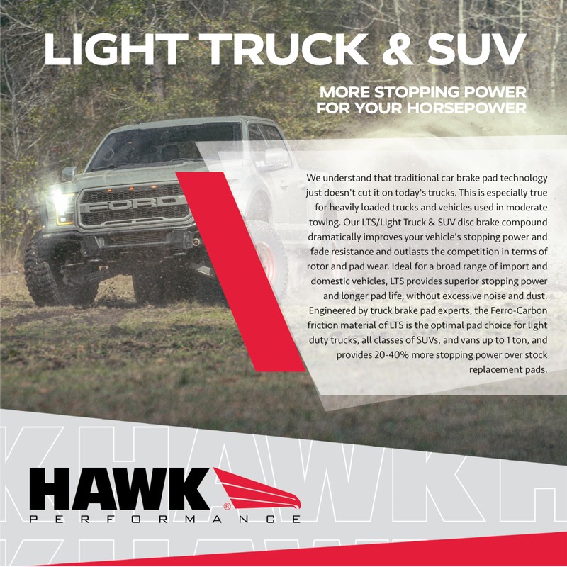 Hawk Performance HB313Y.685 LTS Light Truck and SUV Street Brake