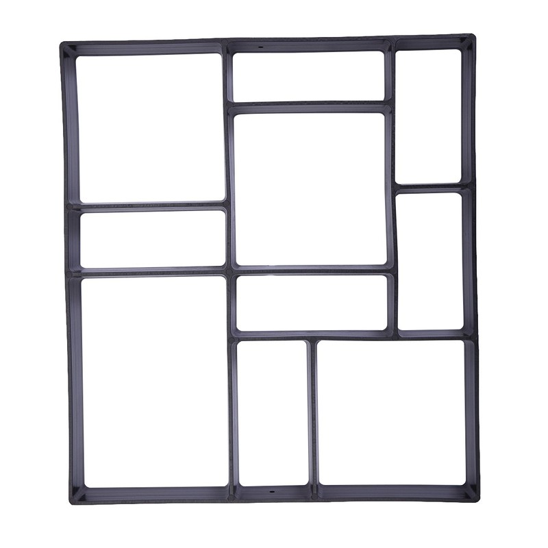 Sardoxx DIY Rectangular Pavement Mold Path Mold Concrete Mould Stepping