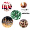 Hooshing 2 Pack Cheerleading Pom Poms Green and Silver with