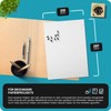 Netuno Lessebo 20 Sheets White Craft Card Elegant DIN A4