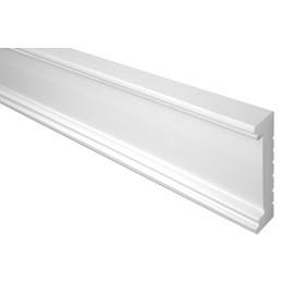 MARBET DESIGN Stucco Moulding Moulding XPS Polystyrene White - Wall Moulding Border Polystyrene Mouldings E-Strips - (2 Metres / 1 Strip E-29)