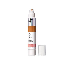 IT Cosmetics Do It All Radiant Concealer ­­– Makeup Concealer – Hydrate & Brighten – Creaseless Medium Coverage & Radiant Finish ­­– Niacinamide & Hyaluronic Acid - Rich Neutral, 0.2 Fl Oz