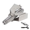 Nose Hair Trimmer Set Stainless Steel Nail Clipper Clean Brush