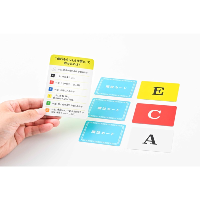 Gentosha (幻冬舎) Sanrentan Value Prediction Game Card Game for Ages