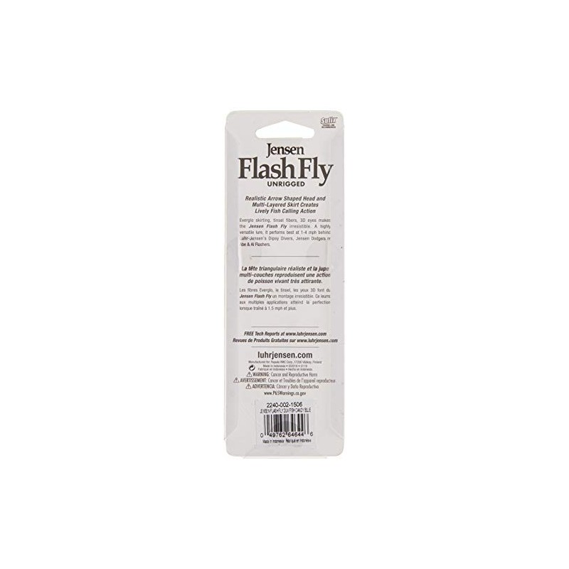 Jensen Flash Fly 2 Fish Candy Blue UV