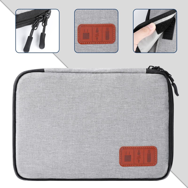 Cozary Cable Bag Electronic Cable Organiser, Universal Cable Organiser Bag