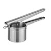 Gravidus Stainless Steel Potato Ricer, Spaetzle Press with 3 Interchangeable