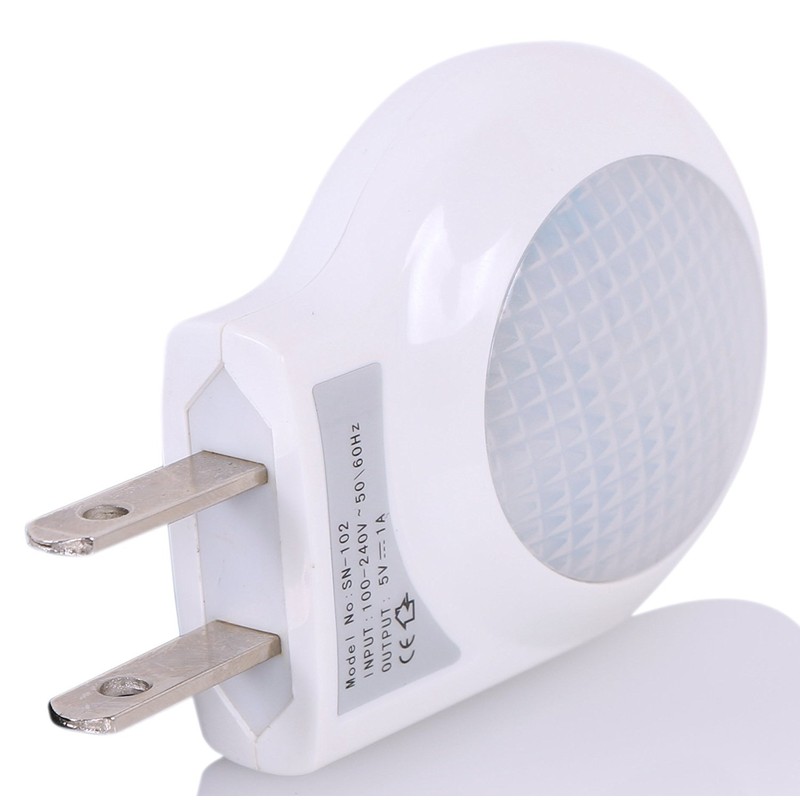Omeet Portable Plug-in 0.7W Travel LED Night Light - 2