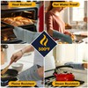 6 Pack Oven Mitts and Pot Holders Sets,Silicone Oven Mitts