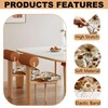 Chair Covers - Elastic Printed Dining Chair Slipcovers, Removable Washable
