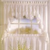 United Curtain Estados Cortina de Encaje para Cama Doble Creciente