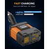 GOOSDA Ampeak inversor de Potencia DC 12V a 110V AC