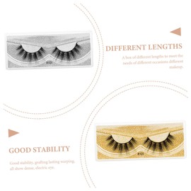 OHPHCALL 12pairs Colored Base Thick False Eyelashes for Natural Look Grafting Fiber Lashes Colors Easy to Apply for Daily Makeup and Special Occasions