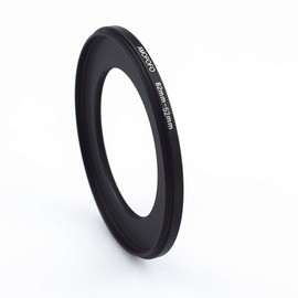 82 mm to 52 mm Camera Reducing Filter Adapter, 82 mm - 52 mm Step-Down Filter Adapter Ring from Camera Lens with 82 mm Filter Thread to 52 mm Filter Ring